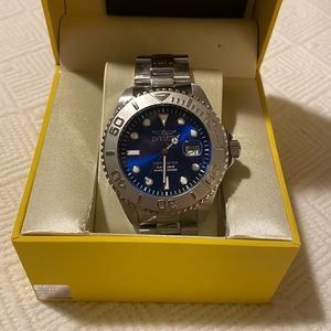 INVICTA WATCH, Stainless Steel Dial Color- Blue,